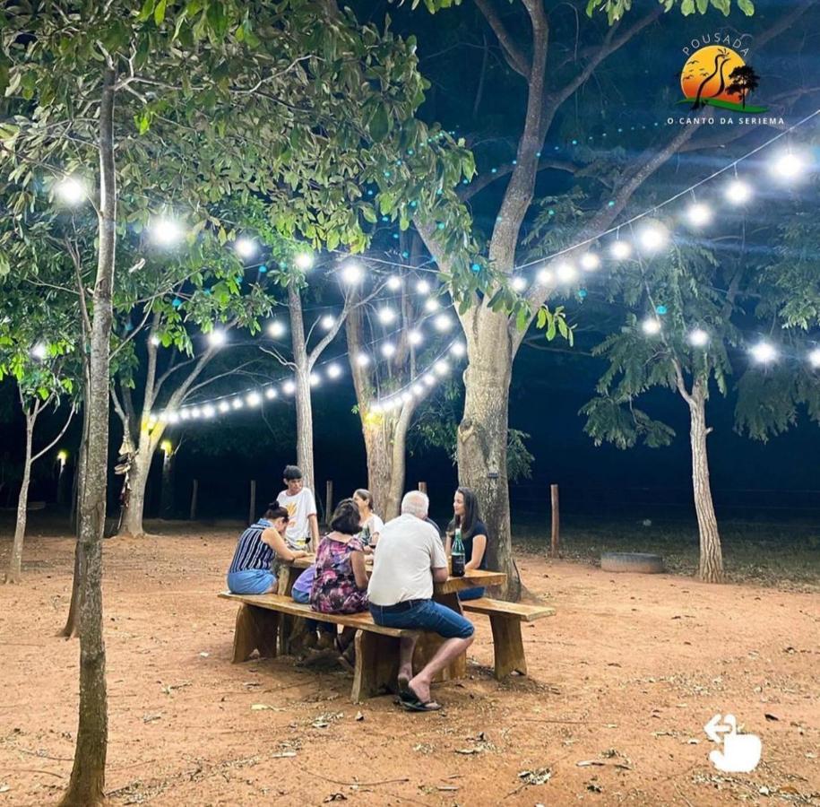 Pousada O Canto Da Seriema Nobres Buitenkant foto