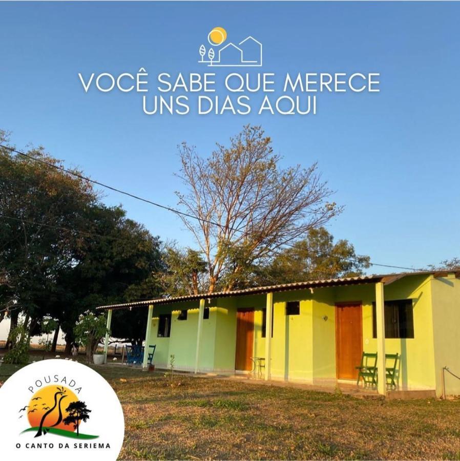 Pousada O Canto Da Seriema Nobres Buitenkant foto