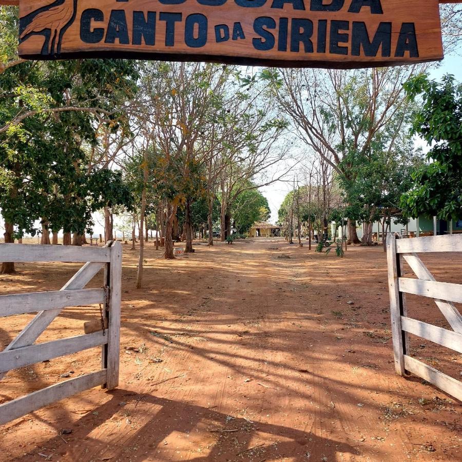 Pousada O Canto Da Seriema Nobres Buitenkant foto